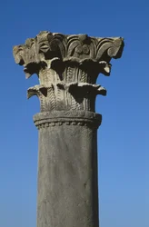 Corinthian style capital